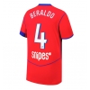 Camisa de Futebol Paris Saint-Germain Lucas Beraldo #4 Equipamento Alternativo 2025-26 Manga Curta Camisa de Futebol Paris Saint-Germain Lucas Beraldo #4 Equipamento Alternativo 2025-26 Manga Curta